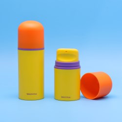 PP Airless packs multiple with decoration options